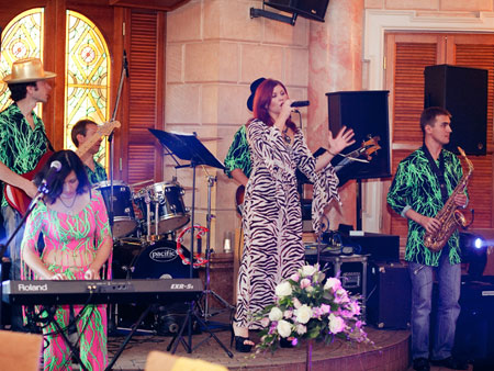 Музыканты на свадьбу, кавер группа Тропический рай, cover band, wedding band